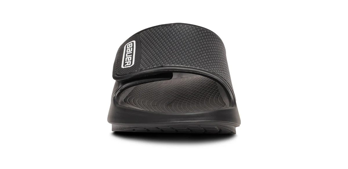 BAUER/OOFOS Women's OOahh Sport Flex Sandal – Black - Image 3