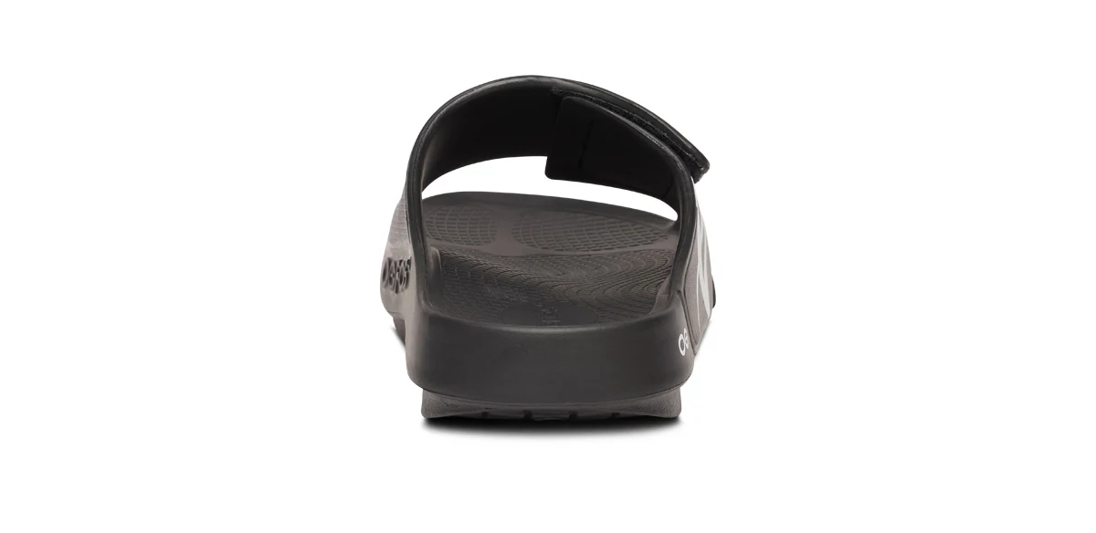 BAUER/OOFOS Women's OOahh Sport Flex Sandal – Black - Image 5