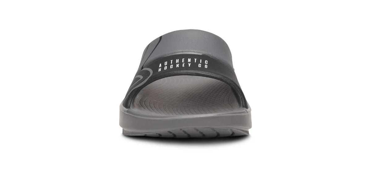 BAUER/OOFOS Women's OOahh Sport Slide Sandal – Slate - Image 3