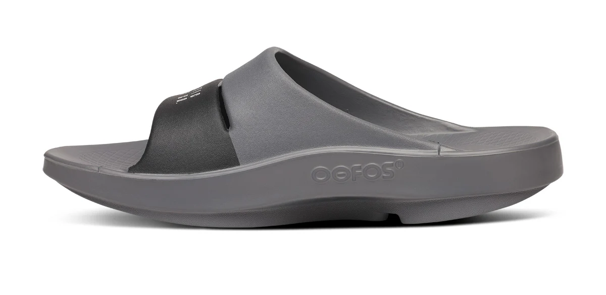 BAUER/OOFOS Women's OOahh Sport Slide Sandal – Slate - Image 4
