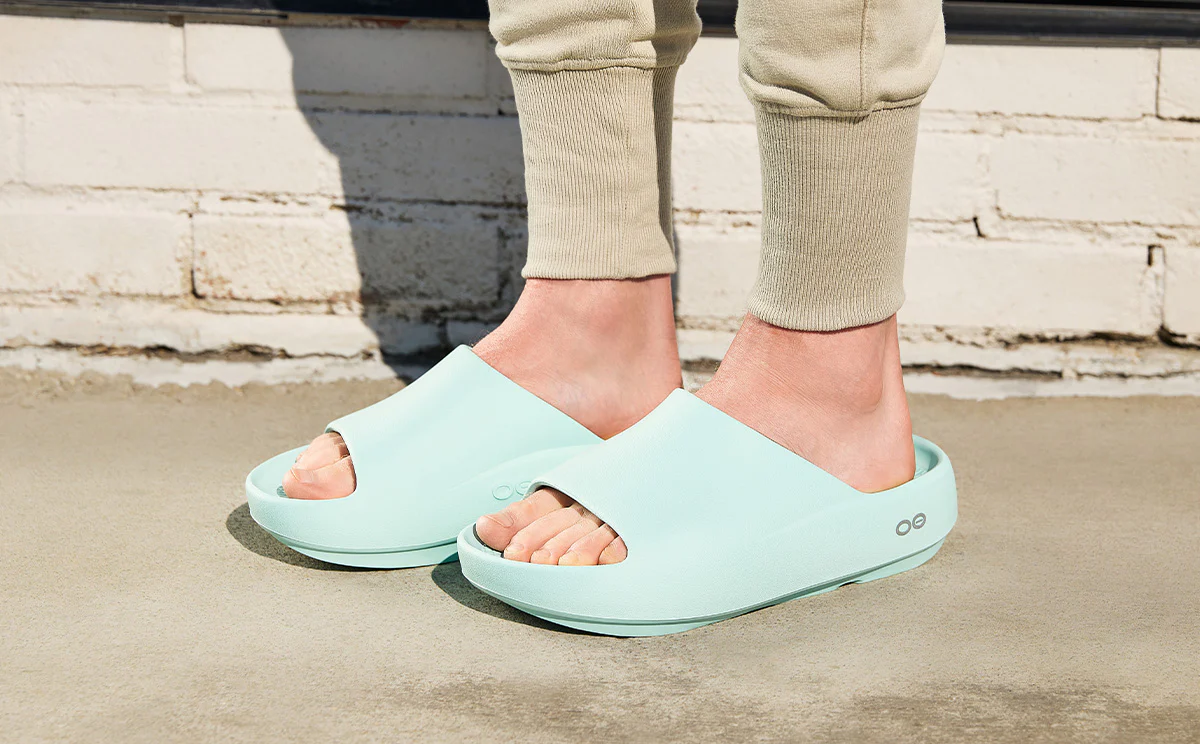 Men's OOahh PLUS Slide Sandal - Mint - Image 9