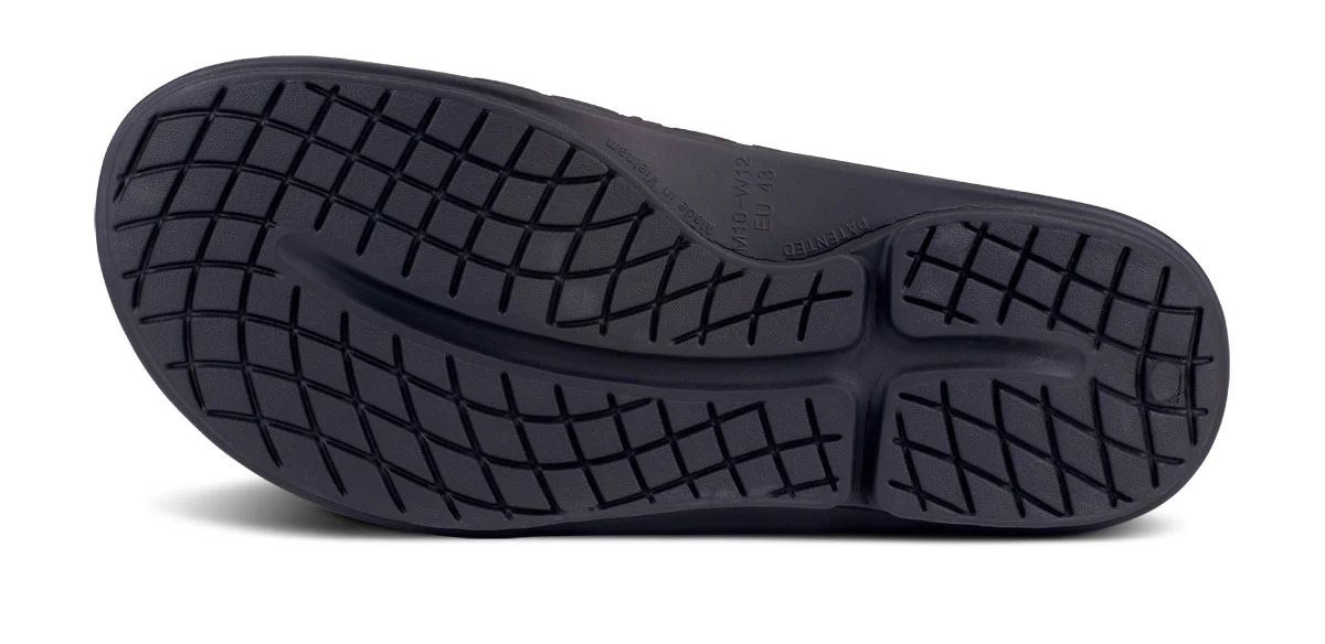 Men's OOahh Sport Flex Sandal - Matte Black - Image 7