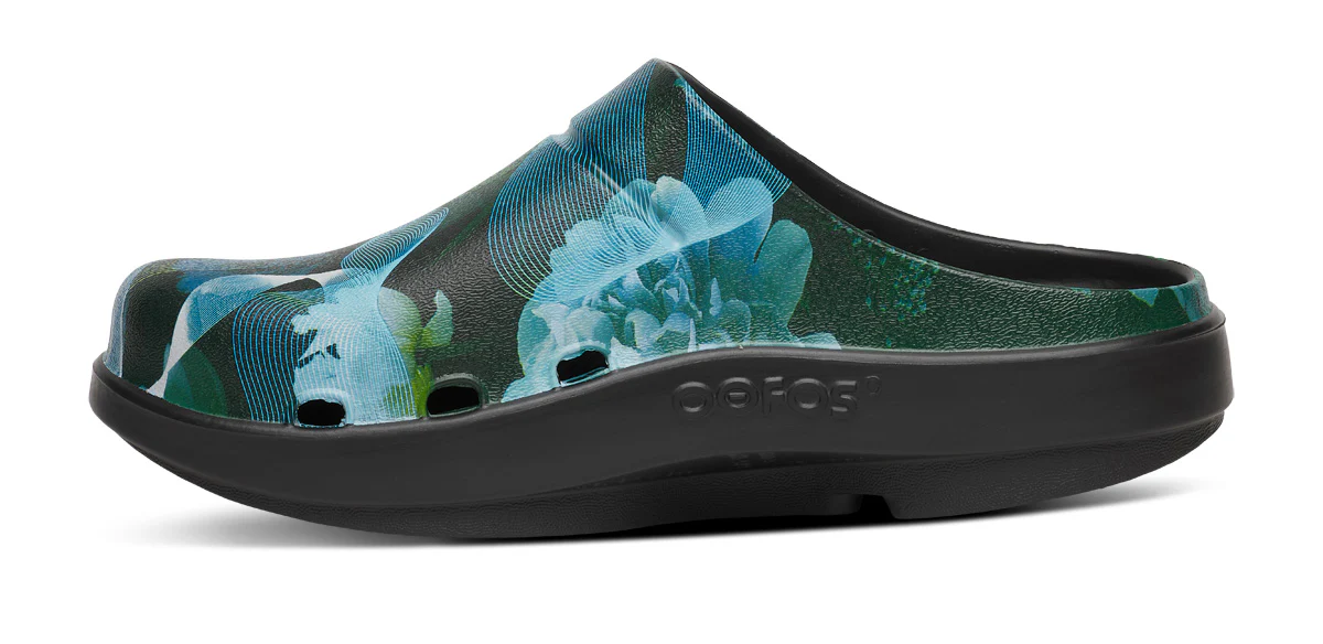 Women's OOcloog Limited Edition Clog - Wave Floral Breeze - Image 4