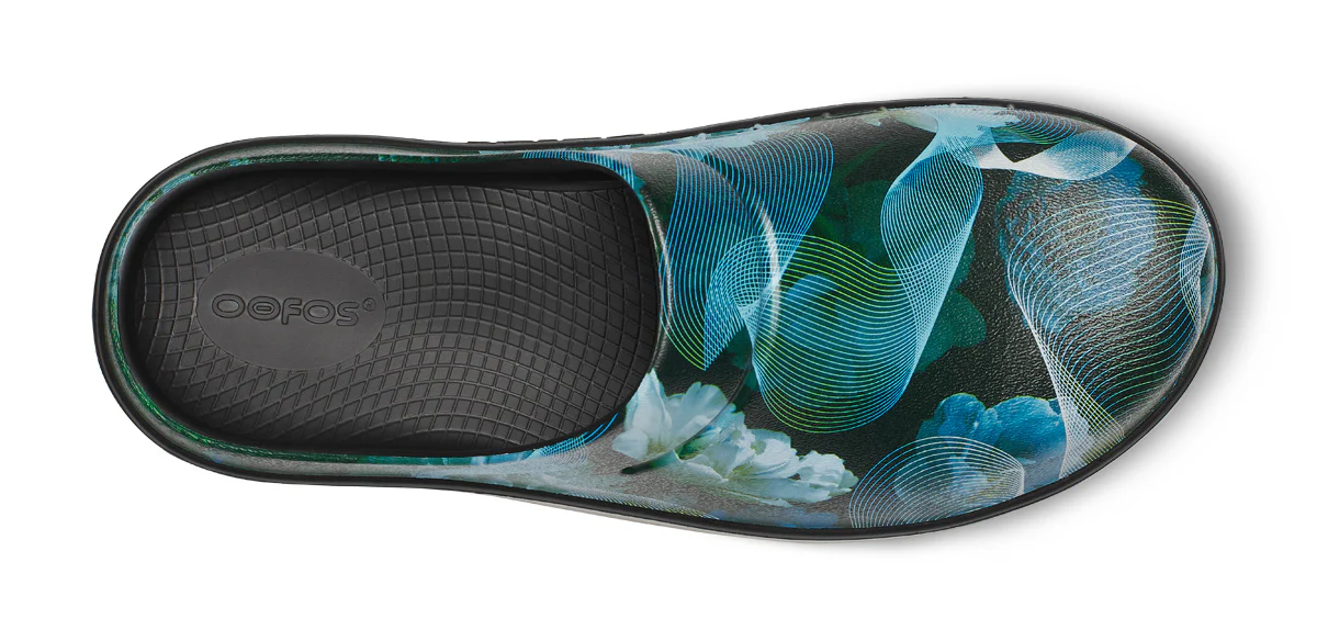 Women's OOcloog Limited Edition Clog - Wave Floral Breeze - Image 6