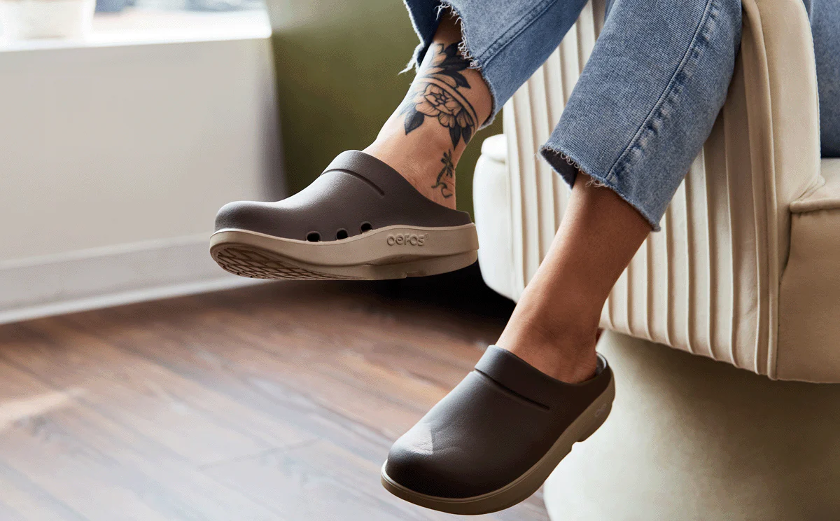 Women's OOcloog Stacked Clog - Portobello - Image 10